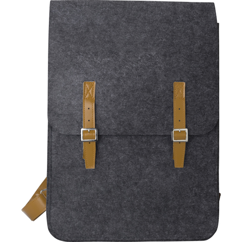 RPET felt backpack in 