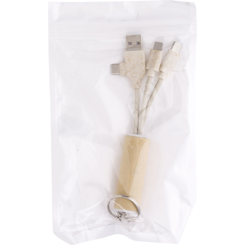 USB charger keyring in 