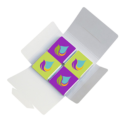 Chocolates in printed box