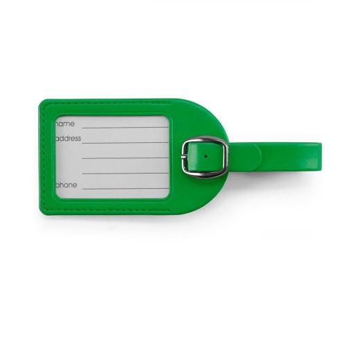 Small Luggage Tag in a choice of Belluno Colours