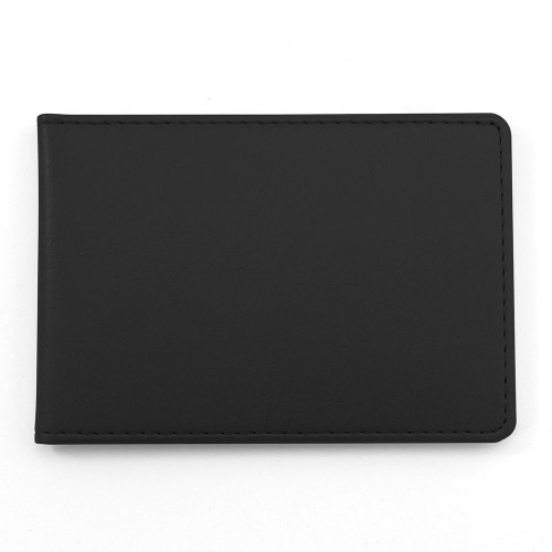 Deluxe Credit Card Case for 6-8 Cards in Belluno, a vegan coloured leatherette with a subtle grain.