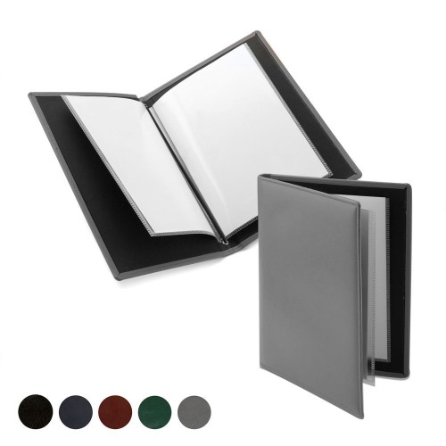 Hampton Leather A5 Wine List or Menu Holder, made in the UK in a choice of 5 colours.