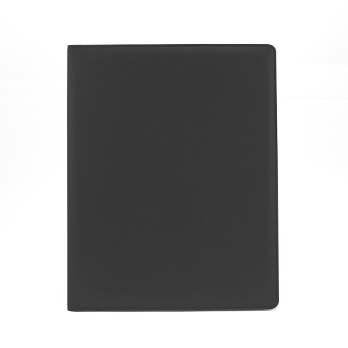 A4 Extra Extra Wide Ring Binder in Belluno, a vegan coloured leatherette with a subtle grain.