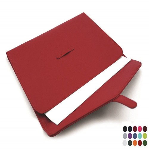 Belluno Coloured  PU Envelope Style Underarm / Laptop Sleeve with Strap