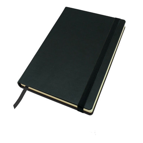 Buckingham Coloured Leather A5 Casebound Notebook