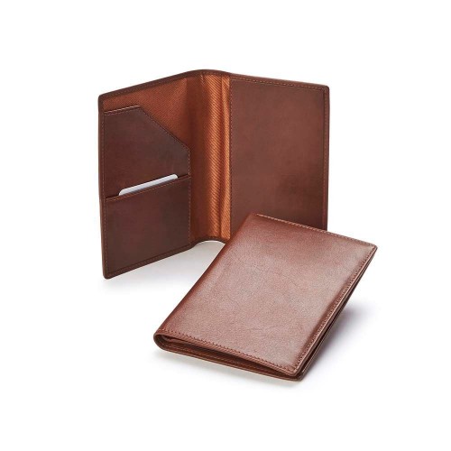Sandringham Nappa Leather Passport Wallet made to order in any Pantone Colour