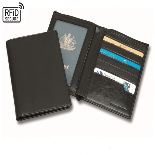 Sandringham Nappa Leather Deluxe RFID Passport Wallet