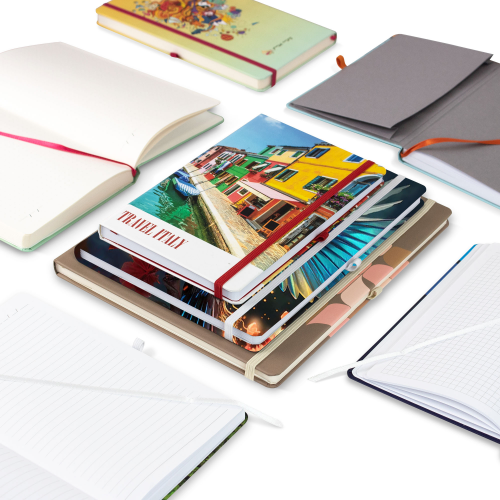Custom Full Colour Wrap A5 Notebook