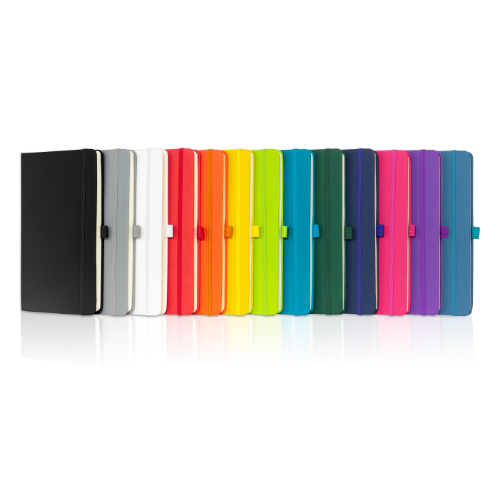 Soft Touch PU Watson A5 Notebook - Debossed