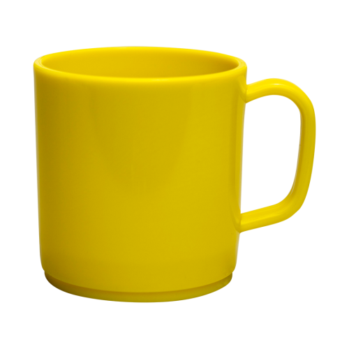 Plastic Mug Yellow