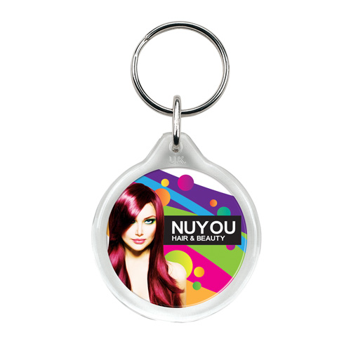 I1 Round Keyring in clear
