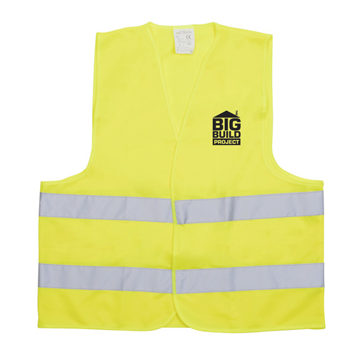 Safety Vest High Visibility Vest With Two Reflective Strips