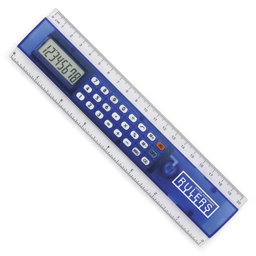 Ruler Calc Calculators in silver