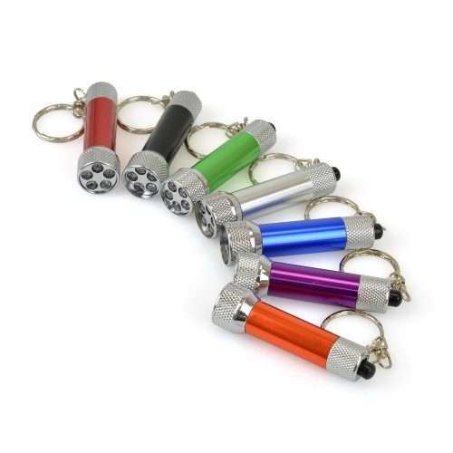 Keyring Torch in silver