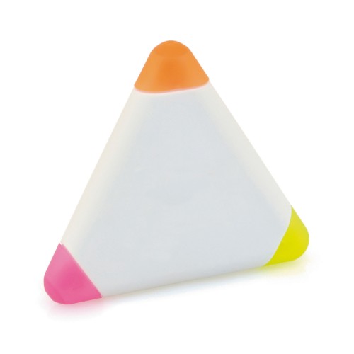Small Triangle in White