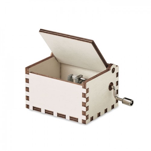 BOXMAS - Wooden Christmas music box in 