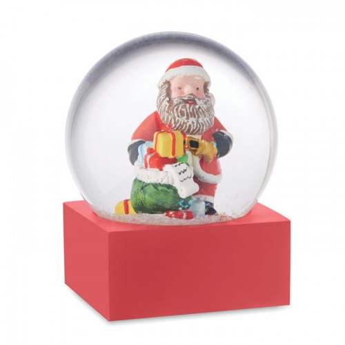 SANTISIMO - Snow ball glass ornament in 