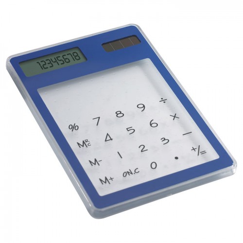 Transparent solar calculator in 