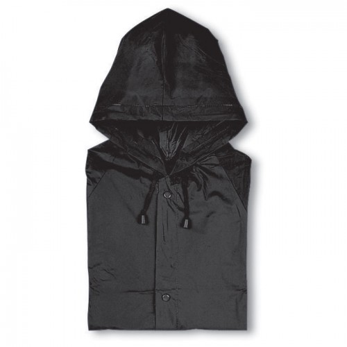 PVC raincoat with hood in 
