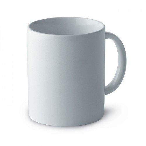 Classic ceramic mug 300 ml in White