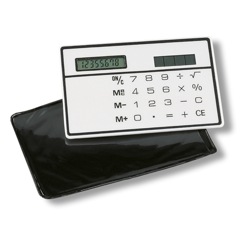 Solar Slim Card Calculator in 