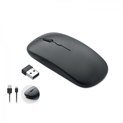 CURVY C - Rechargeable wireless mouse in 