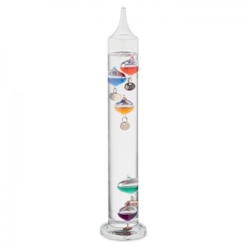 GALI - Galileo thermometer glass 28cm in 