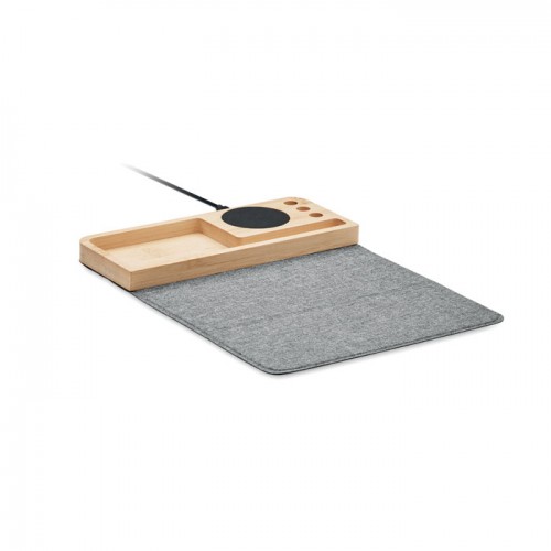 PANDU - Wireless charger in bamboo 15W in 
