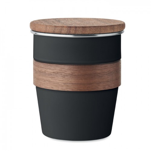 WALNUT - Single wall tumbler 350 ml in 