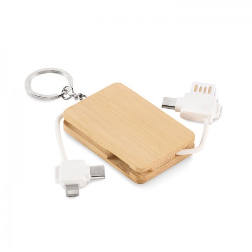 BUPOW - Key ring charging cable in 