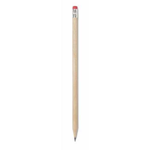 Pencil with eraser             