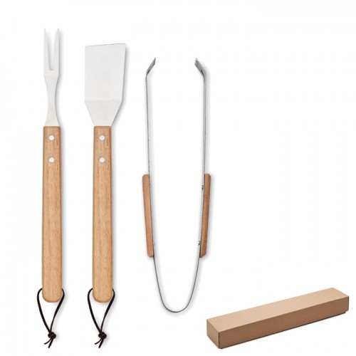 SMOKEY - Oakwood barbecue set in 