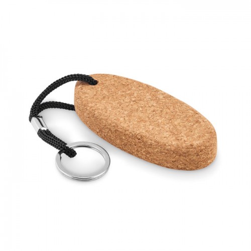 BOAT - Floating cork key ring in 