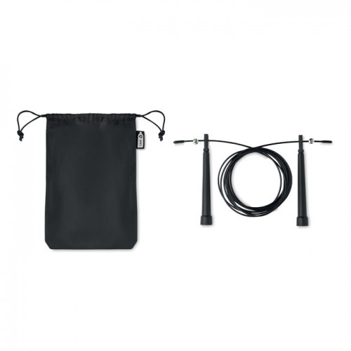 SNEL - Speed jumping rope RPET pouch in 
