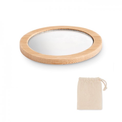 MALAY - Bamboo make-up mirror in 