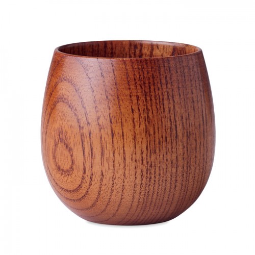 OVALIS - Oak wooden mug 250 ml in 
