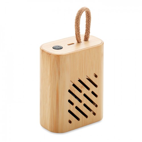 REY - 3W Bamboo wireless speaker in 