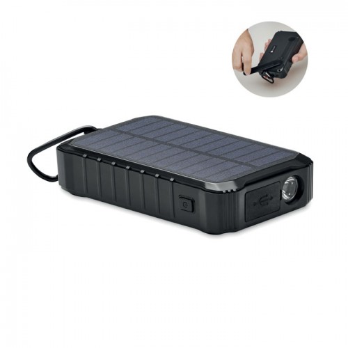 DYA - 8000 mAh solar dynamo charger in 