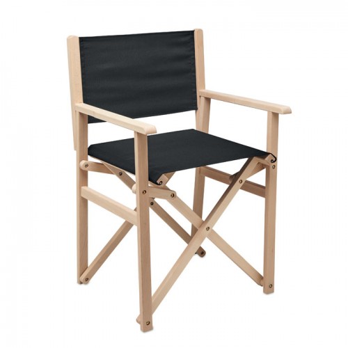 RIMIES - Foldable wooden beach chair in 