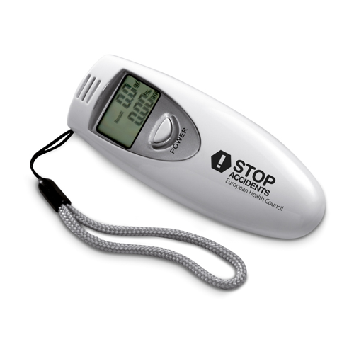 Alcohol Tester in white