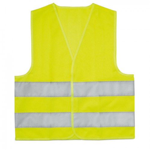Children high visibility vest   in yellow