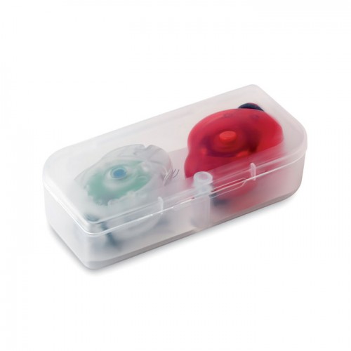 BYLUX - 2 bicycle lights in PP box in 