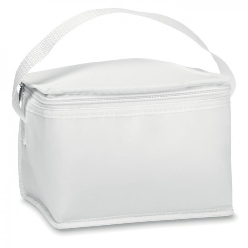 Cooler bag for cans in white