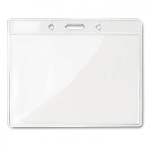 BADGY - Transparent badge 10cmx8cm in 