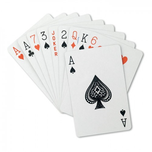 Playing cards in pp case in 