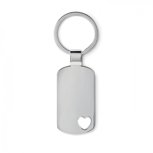 Keyring with heart detail       in 