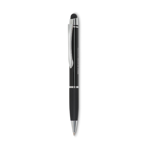 Aluminium pen with stylus in white