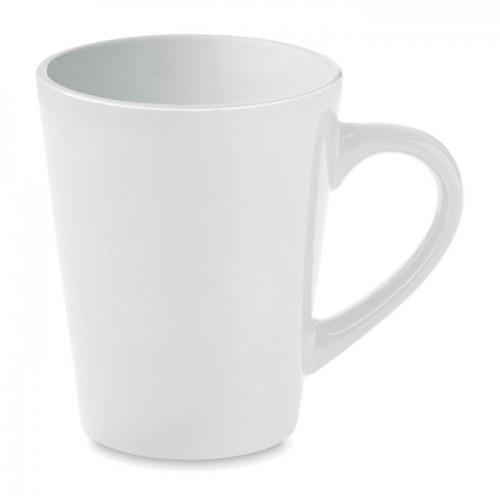 Ceramic coffee mug 180 ml in white