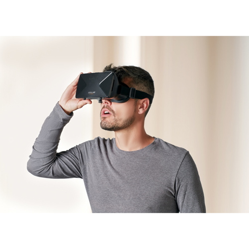3D Virtual Reality Glasses in black
