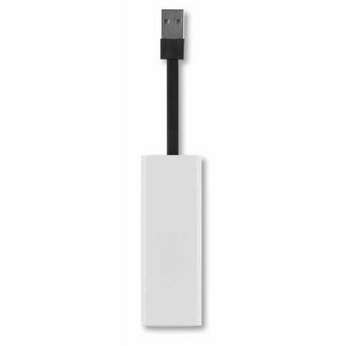 4 USB hub / phone holder        in white